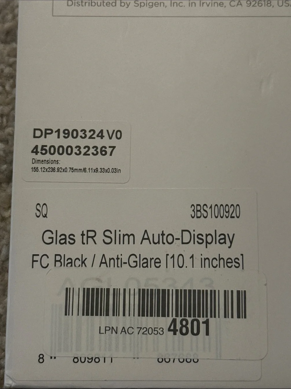 Spigen auto display